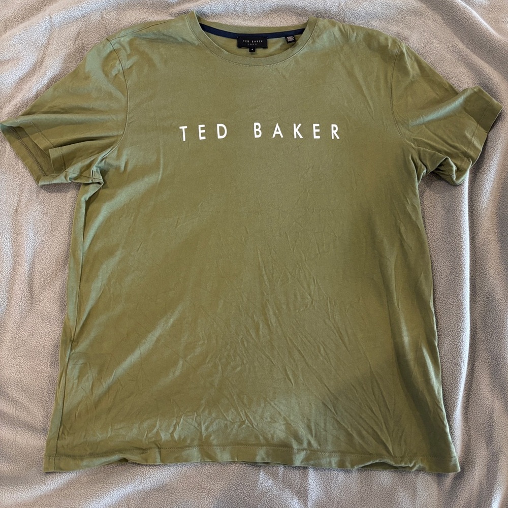 Ted Baker Olive Green T-Shirt